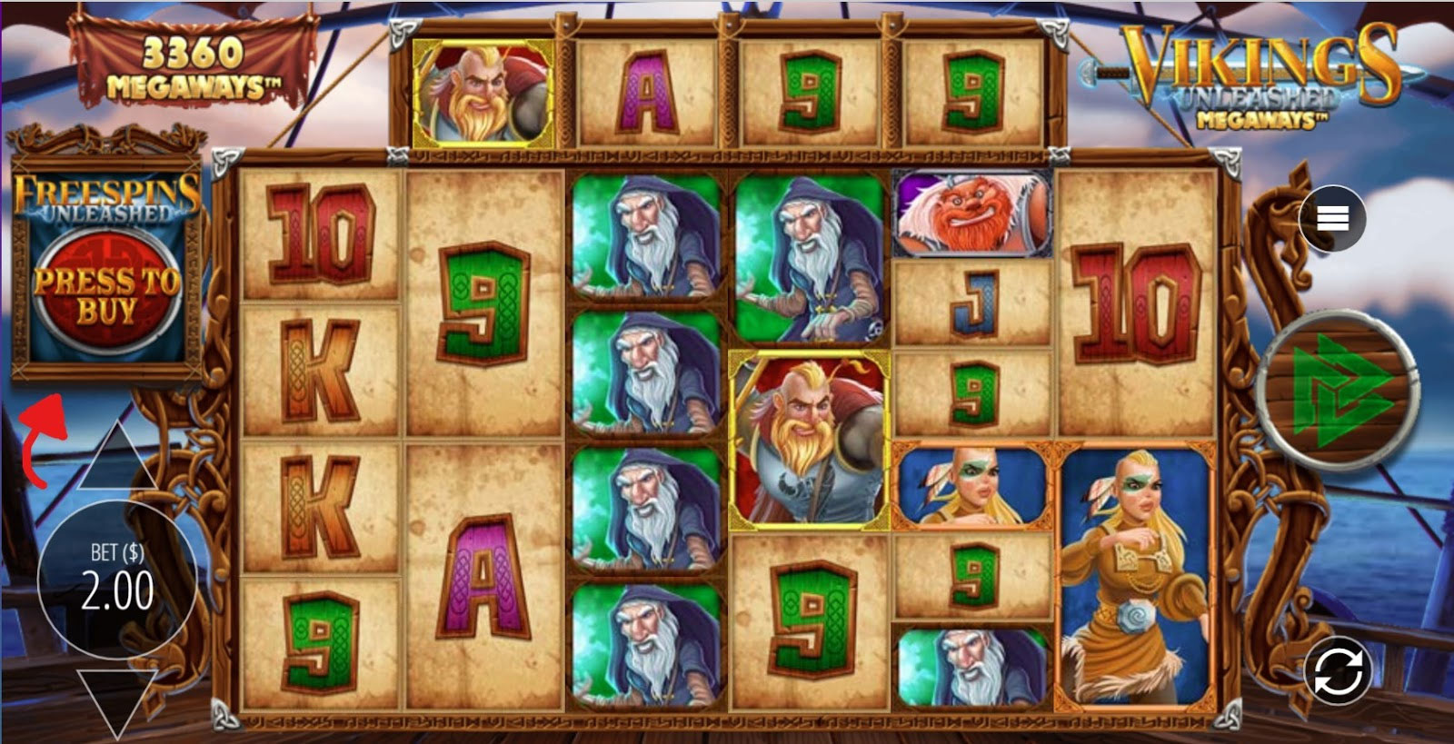 Purchase Free Spins!