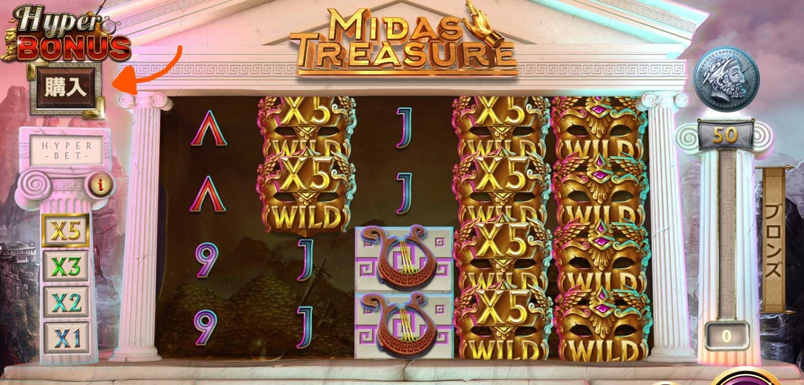 フリースピンを購入