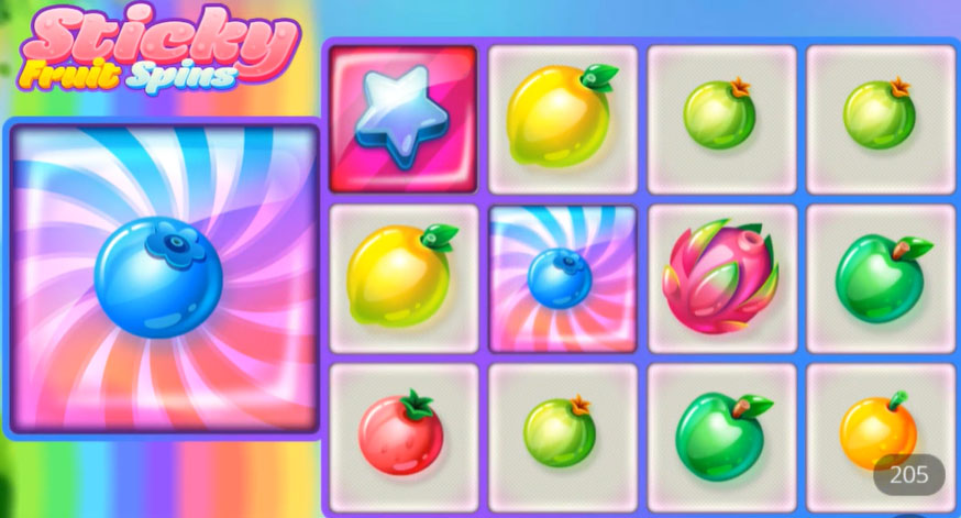 Sticky Fruit Spin2